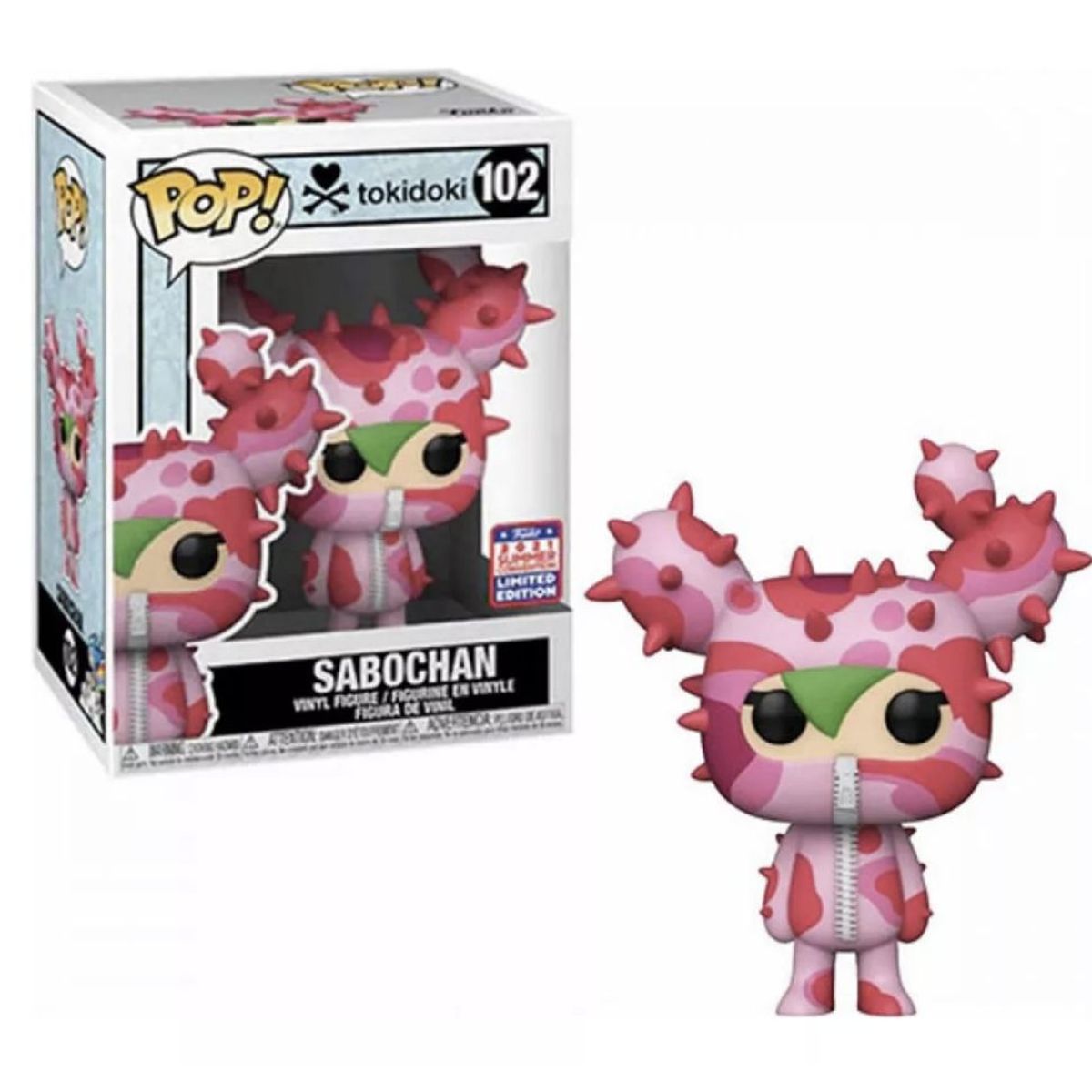 FUNKO - Sabochan Funko Pop 102 Tokidoki Exclusivo Original