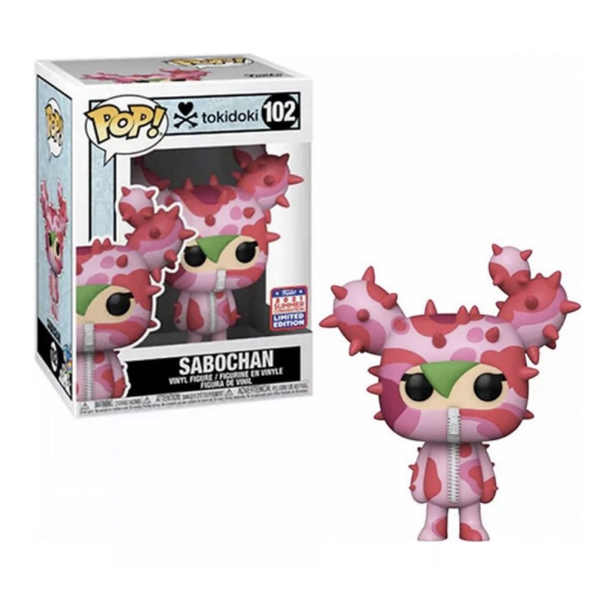 FUNKO - Sabochan Funko Pop 102 Tokidoki Exclusivo Original