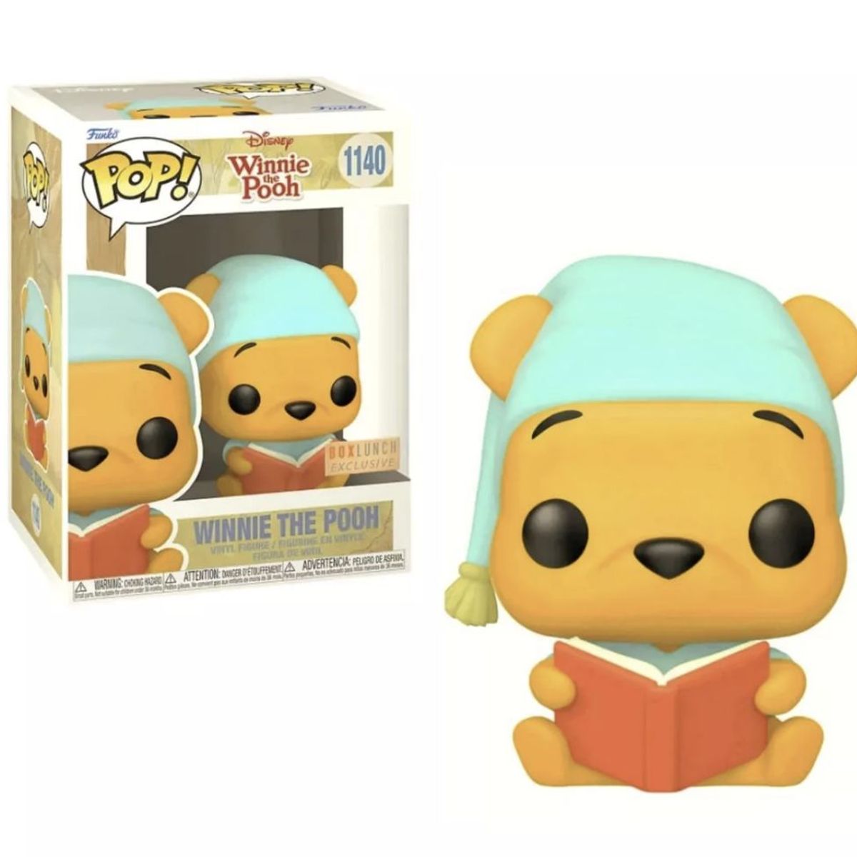 FUNKO - Winnie The Pooh Leyendo Funko Pop 1140 Boxlunch