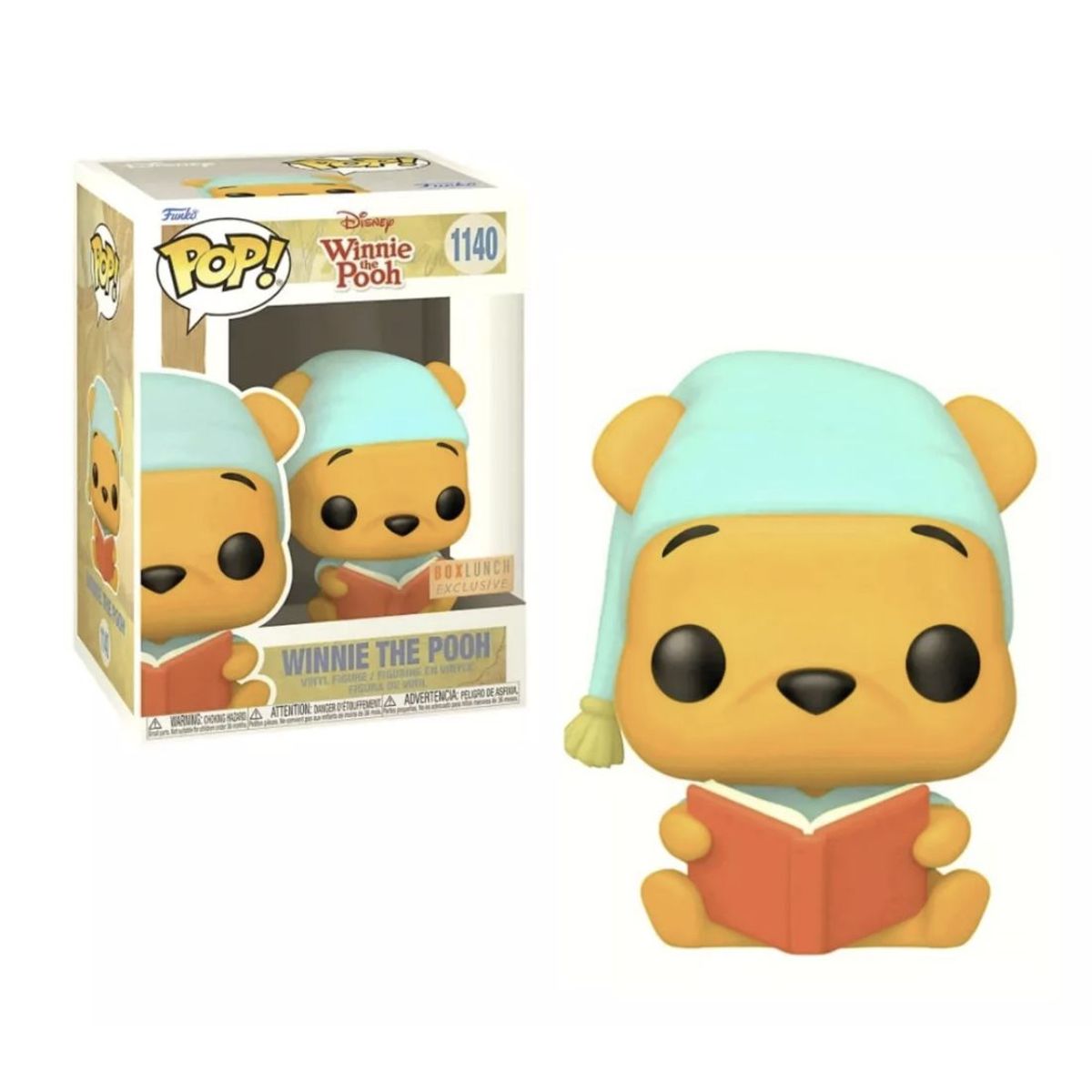 FUNKO - Winnie The Pooh Leyendo Funko Pop 1140 Boxlunch