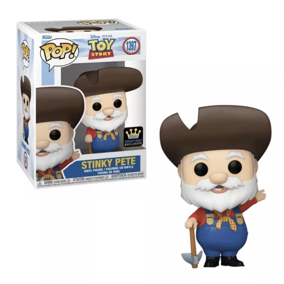 FUNKO - Stinky Pete Funko Pop 1397 Toy Story Exclusivo