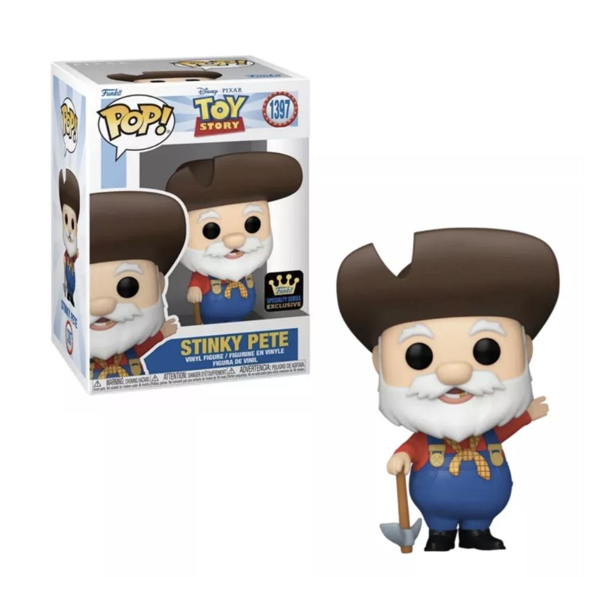 FUNKO - Stinky Pete Funko Pop 1397 Toy Story Exclusivo