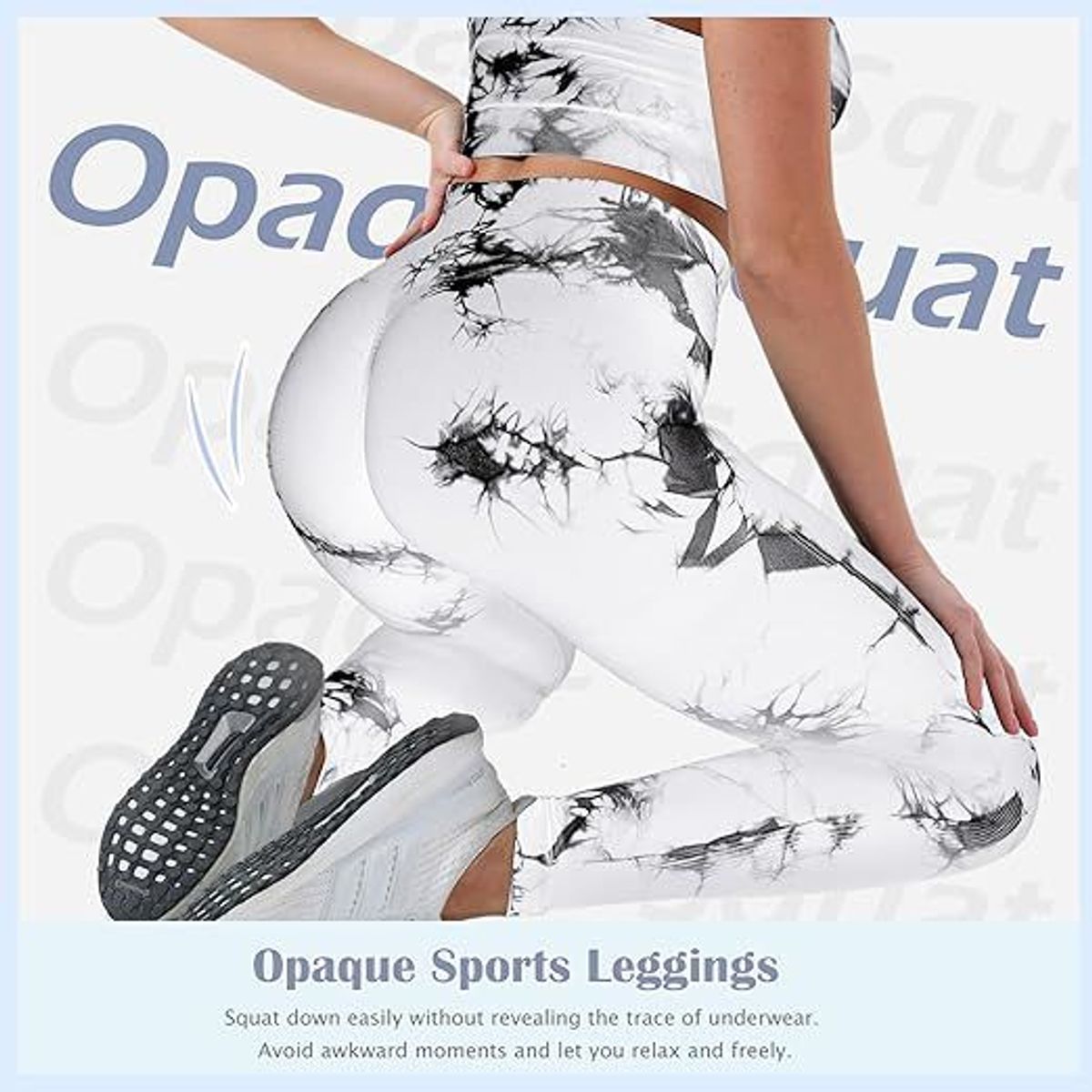 FITNESS - leggings cintura alta para levantamiento de glúteos Scrunch tie dye