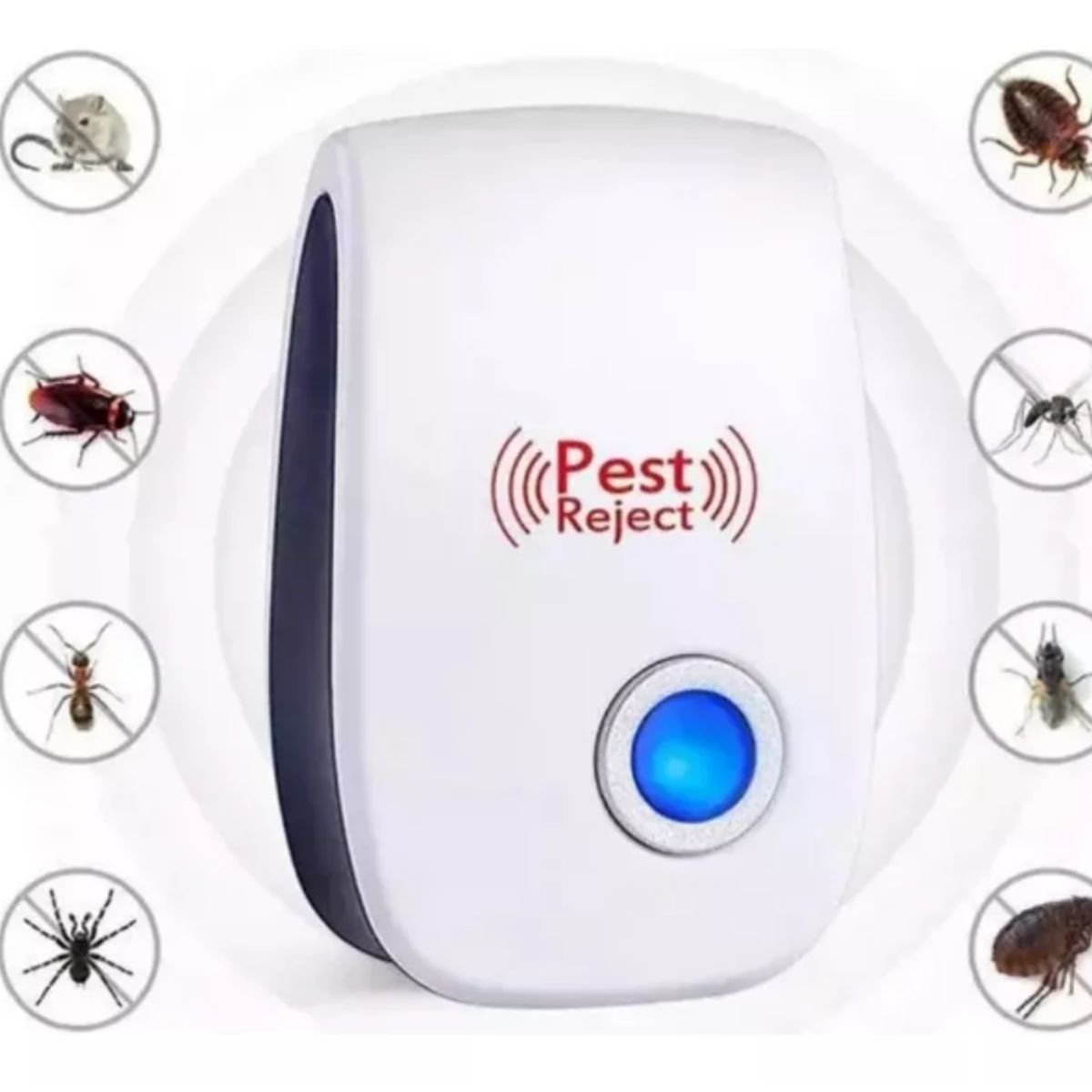 PEST REJECT - Repelente Zancudo Mosquitos Polillas Moscas Insectos Roedor