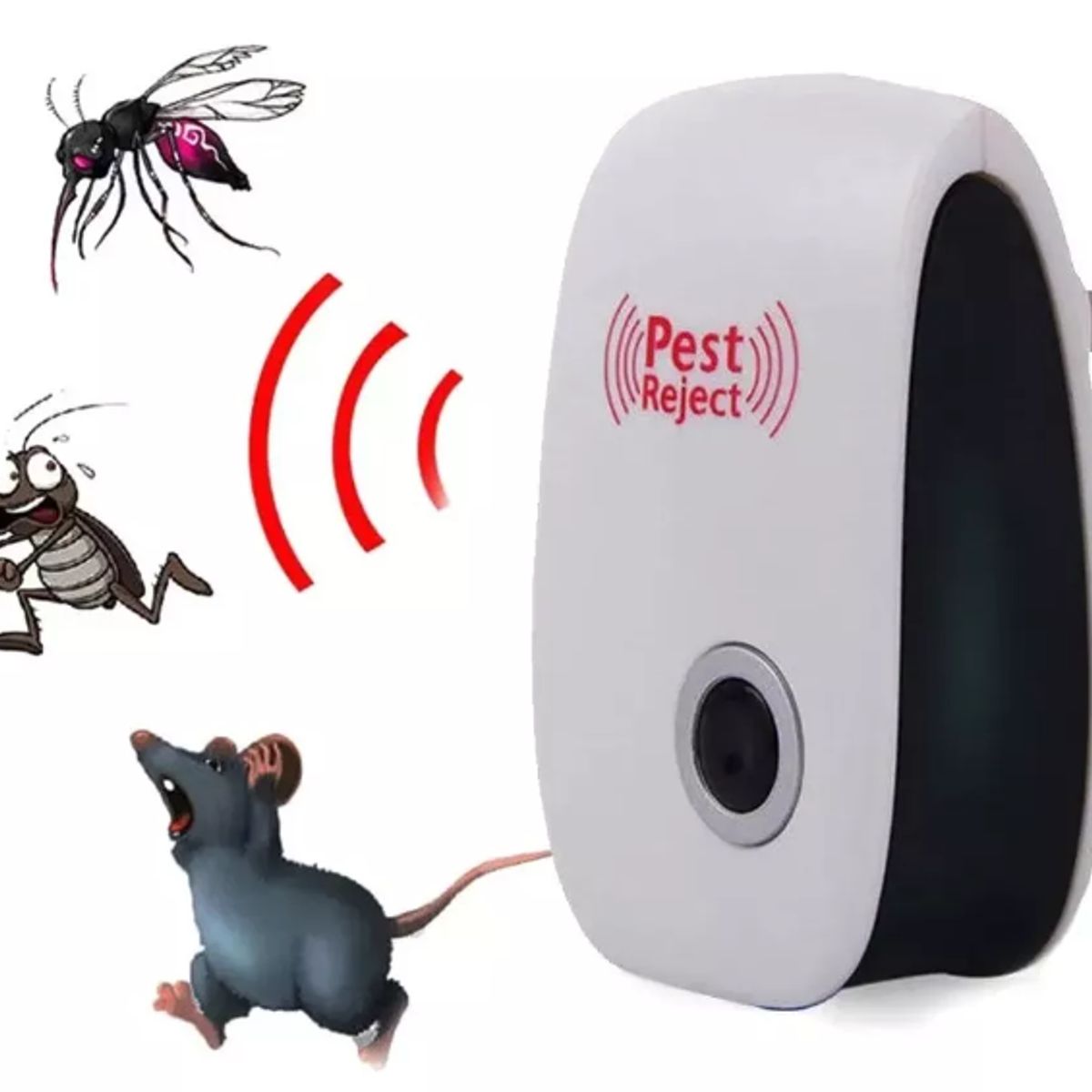 PEST REJECT - Repelente Zancudo Mosquitos Polillas Moscas Insectos Roedor