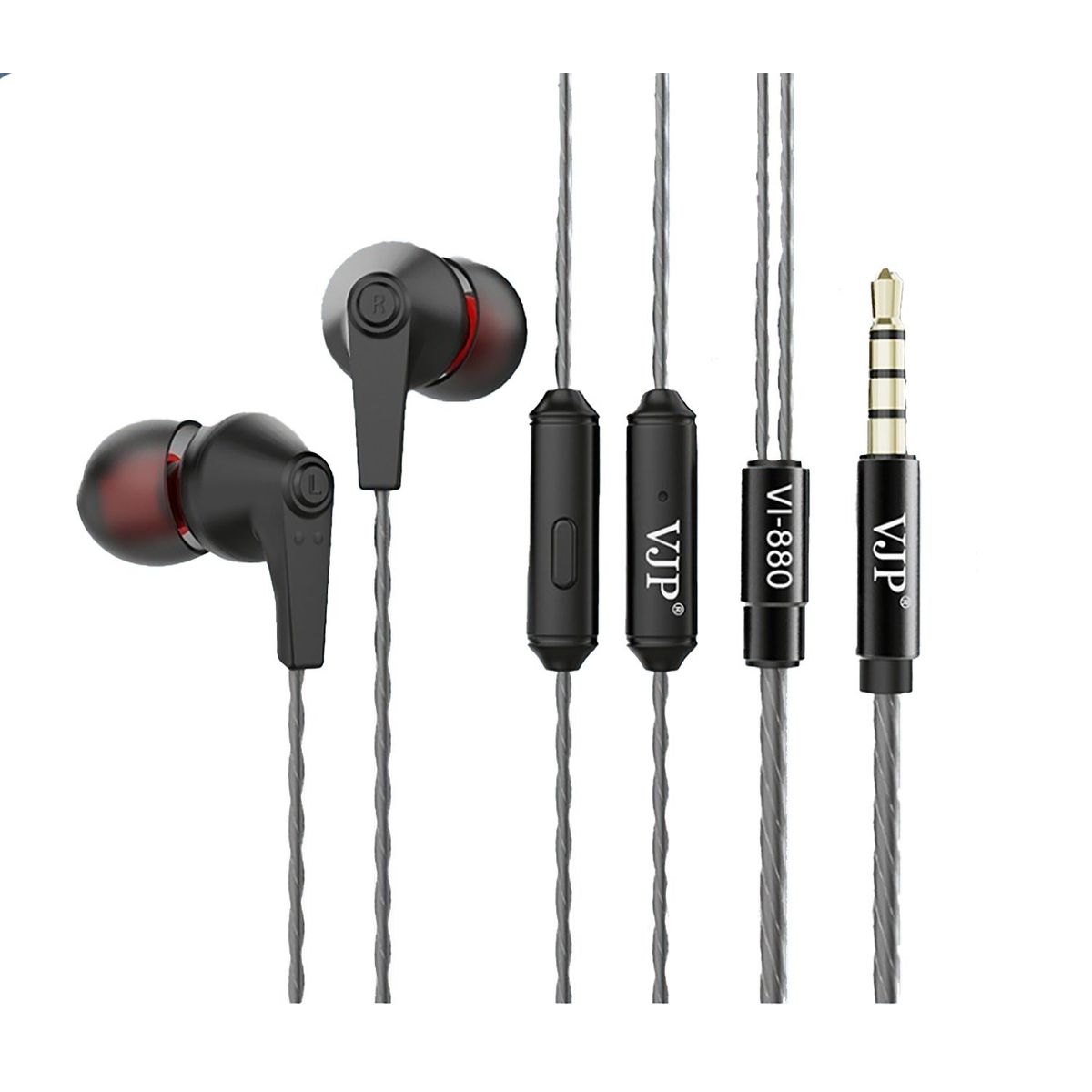 GENERICO - Audífono con Cable Micrófono Excelente Sonido Hd - Color Blanco