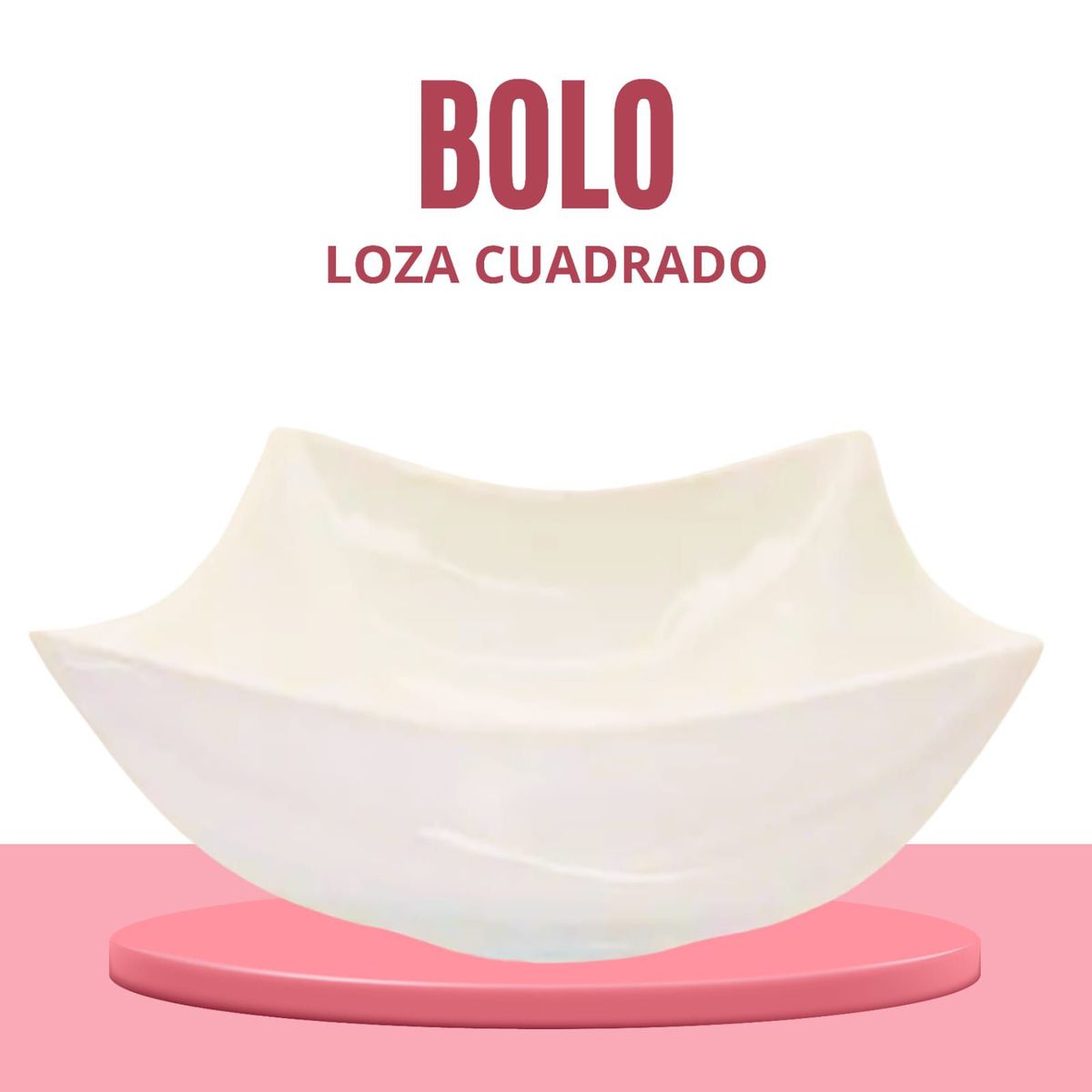 ICHIMATSU - BOLO LOZA 7.5 CUADRADO X 6 UND