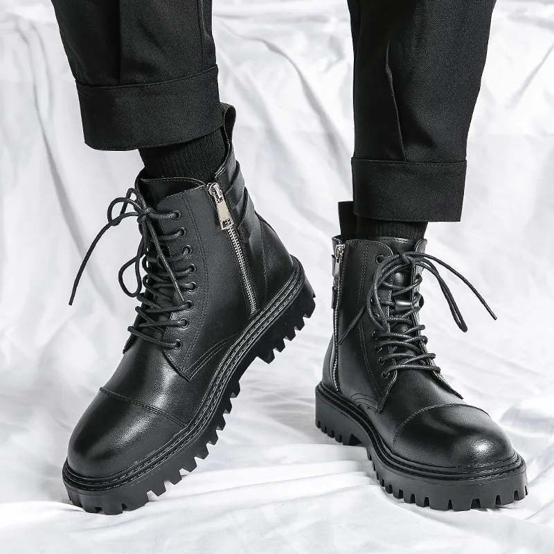 Botas para Hombre-Negro BLWOENS