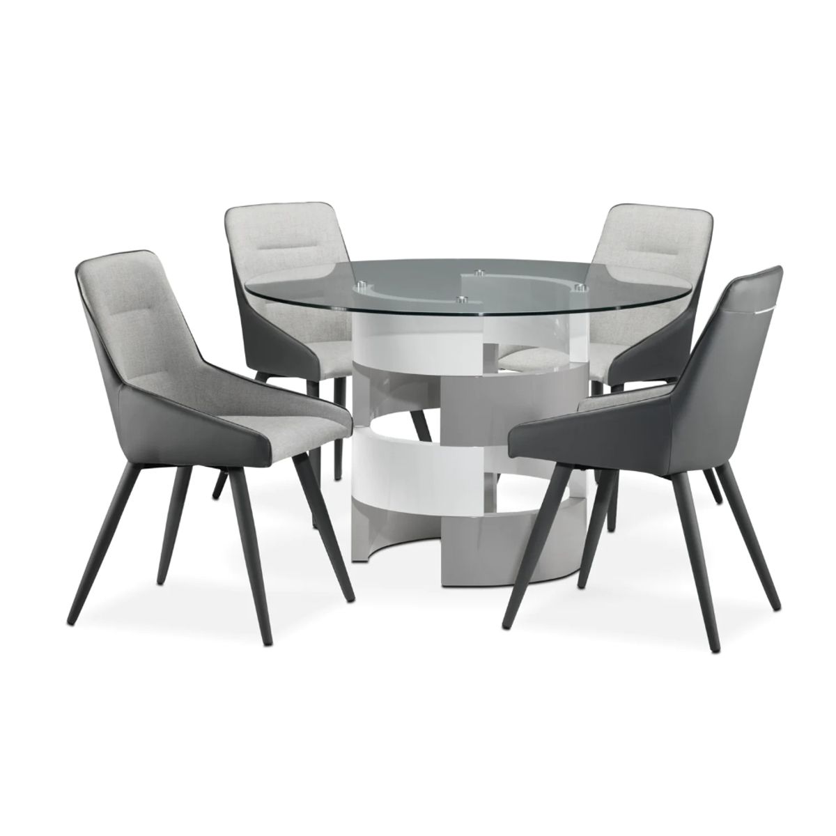 CENTRAL DECCO - COMEDOR 4 SILLAS DUBAI