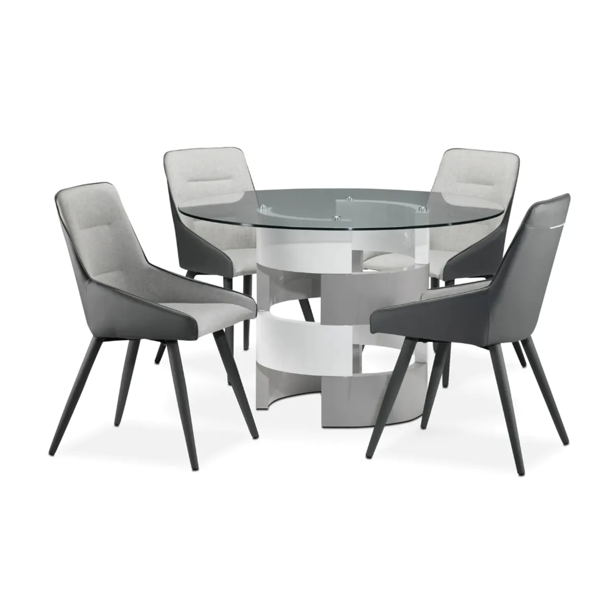 CENTRAL DECCO - COMEDOR 4 SILLAS DUBAI