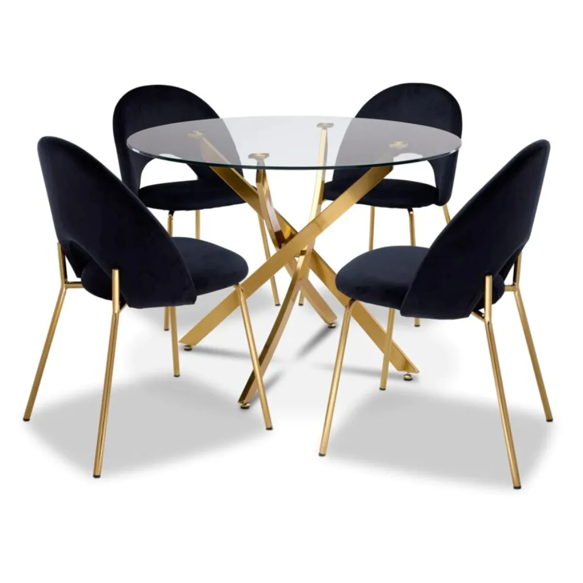 CENTRAL DECCO - COMEDOR 4 SILLAS BRUSELAS