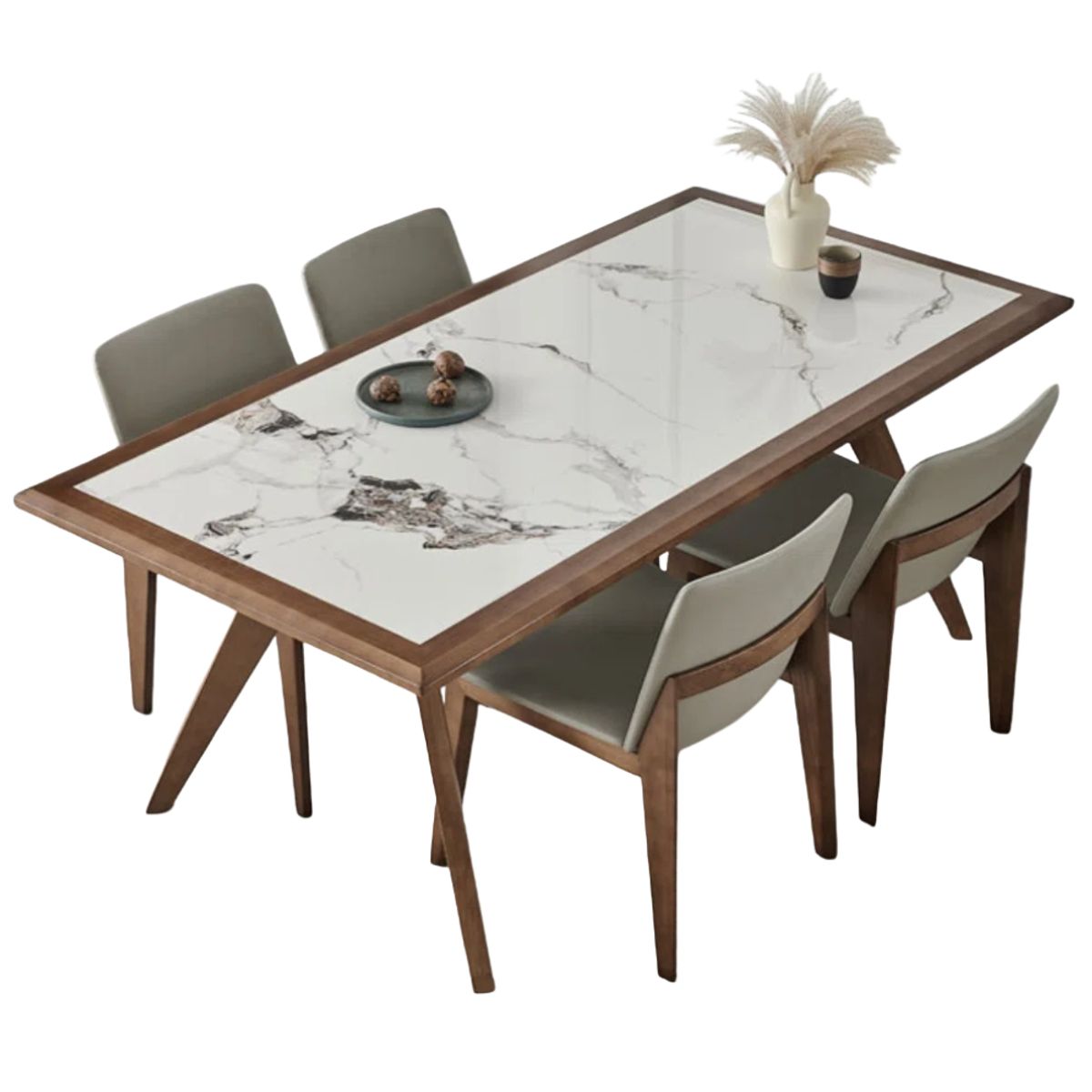 CENTRAL DECCO - COMEDOR 4 SILLAS BRUIN