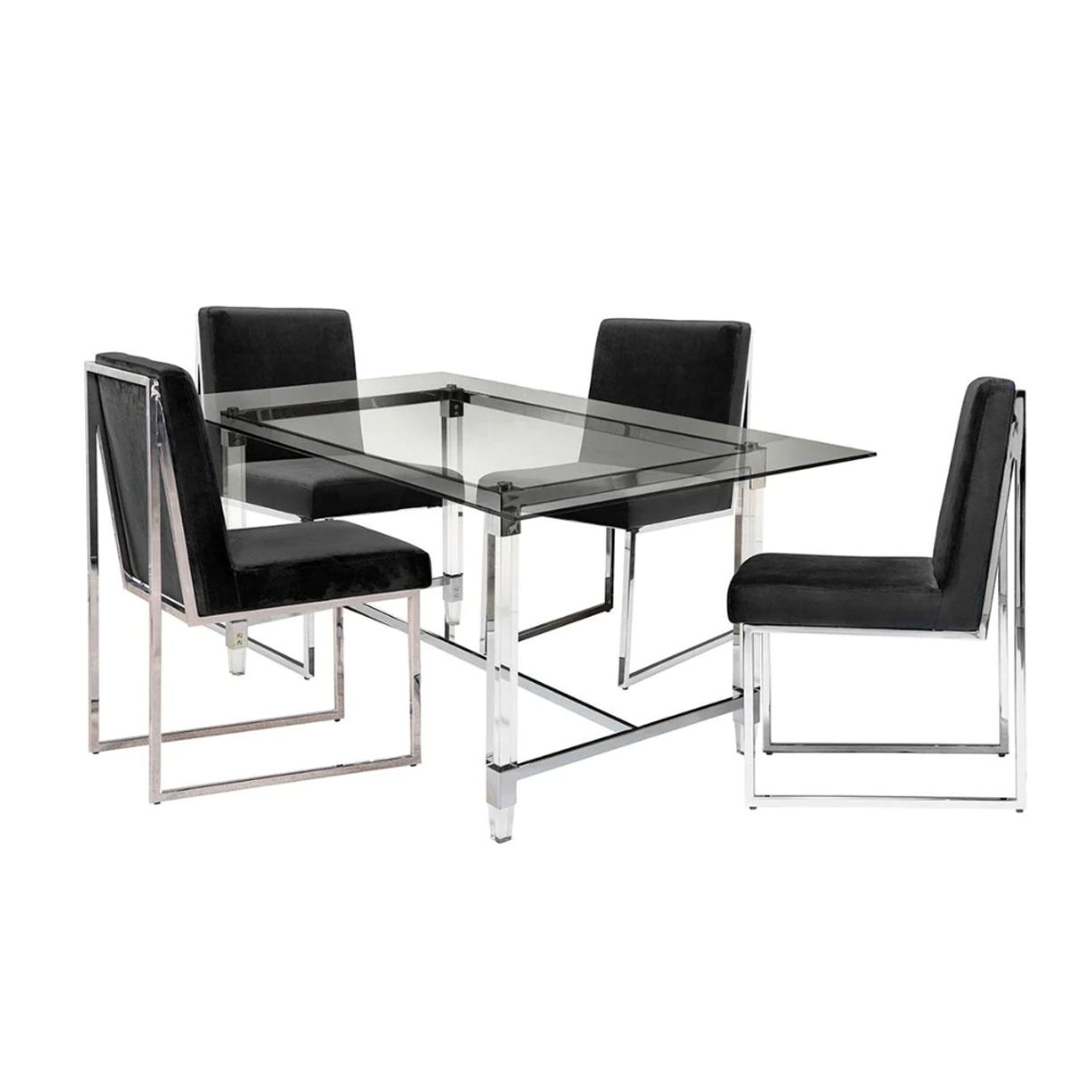 CENTRAL DECCO - COMEDOR 4 SILLAS BRISBANE