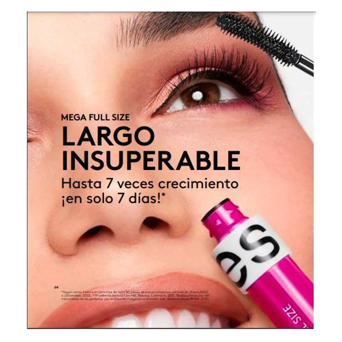 ESIKA - Máscara de pestañas Mega Full Size APA Esika - Negro