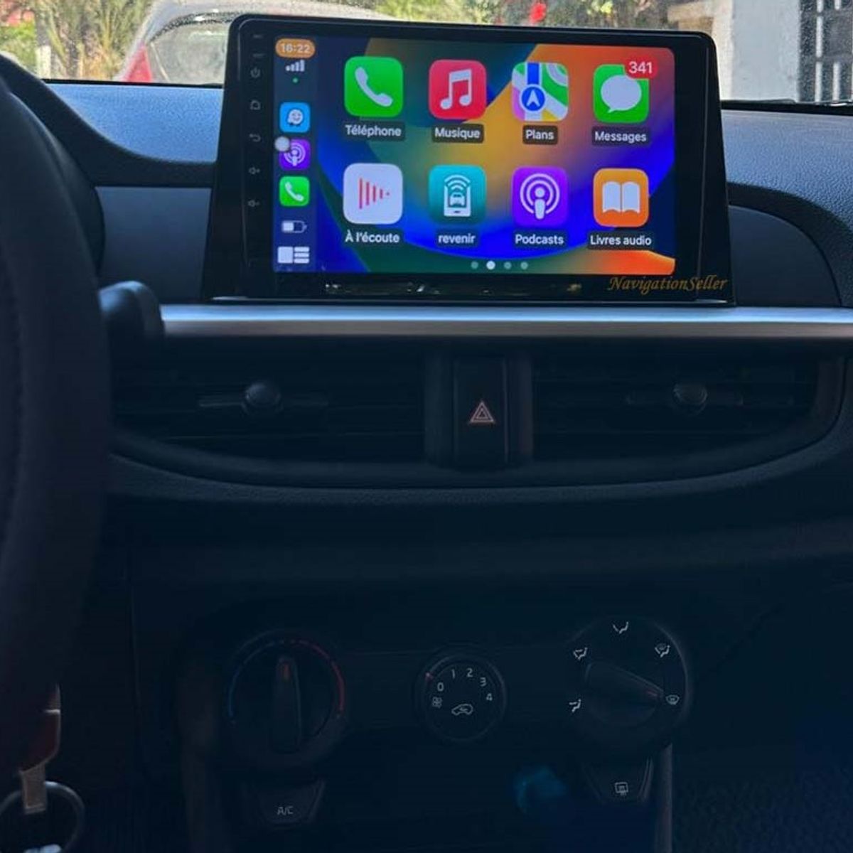 GENERICO - Autoradio Kia-Picanto-2017-2020 +Cámara Full HD