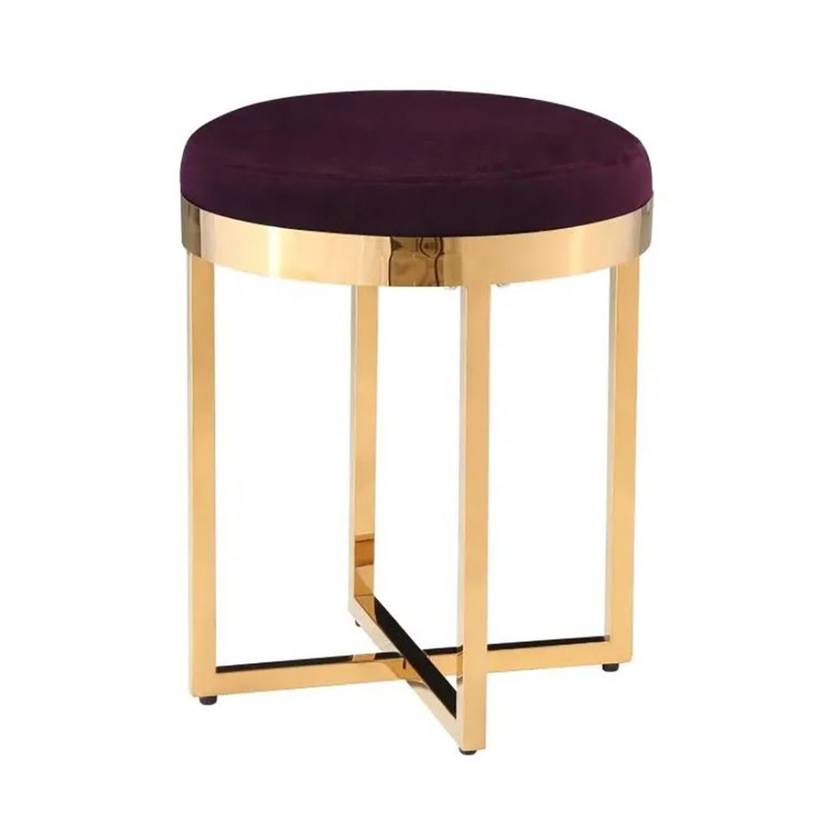 CENTRAL DECCO - PUFF MODELO VISSER COLOR LILA