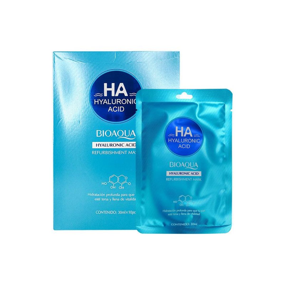 BIOAQUA - Ha Hyaluronic Acid Refurbishment Mask - Bioaqua