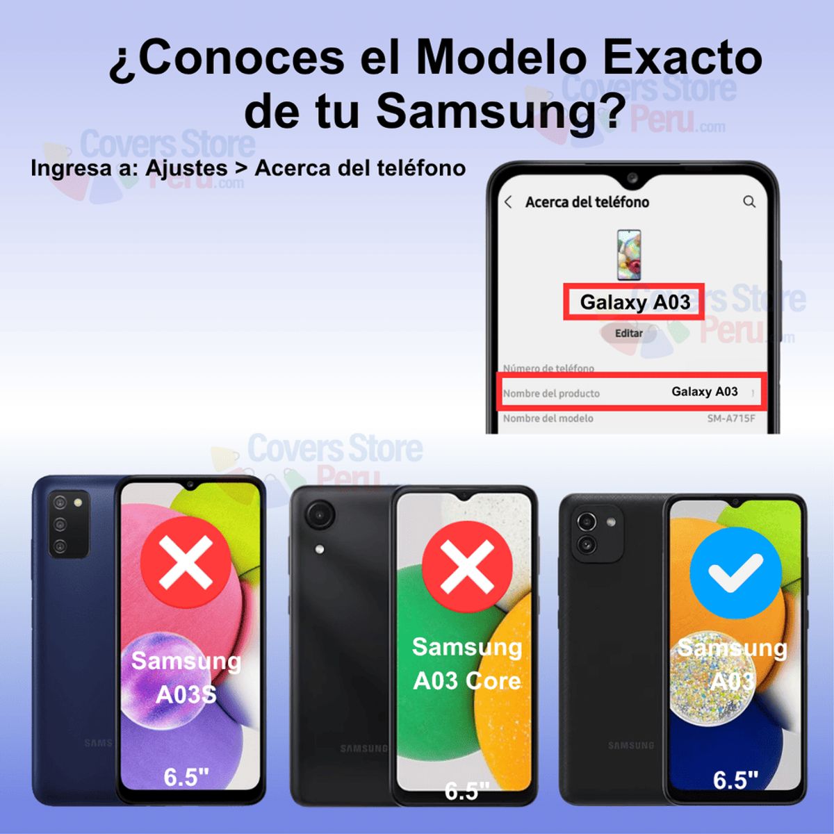 GENERICO - Mica para Samsung A03 Black Edition 20K Antishock Resistente