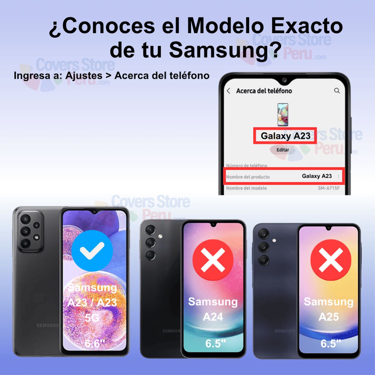 GENERICO - Mica para Samsung A23 4G Black Edition 20K Antishock Resistente