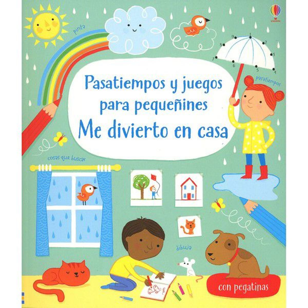 GENERICO - ME DIVIERTO EN CASA PASATIEMPOS Y JUEGOS PARA PEQUEÑINES