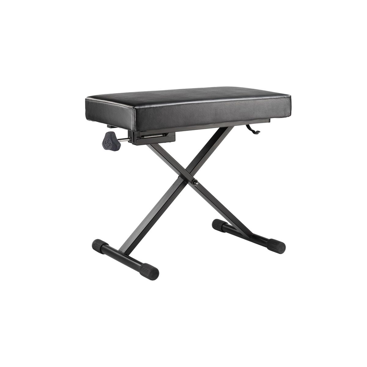 HERCULES - Asiento para PianoTeclado Hercules Negro KB200B BK