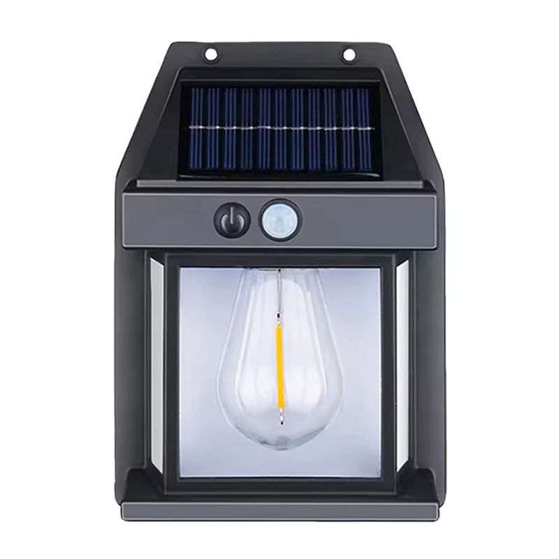 SEISA - Lámpara Solar de Pared con Sensor de Movimiento SEISA Foco K1-D04