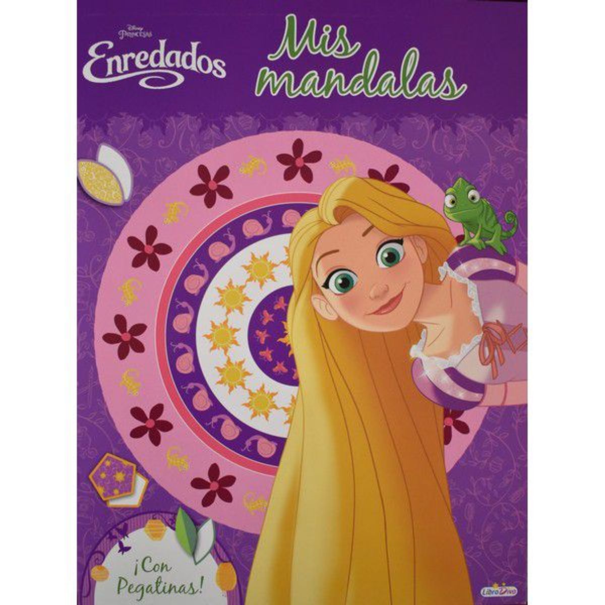 GENERICO - MIS MANDALAS CON PEGATINAS DISNEY PRINCESAS ENREDADOS