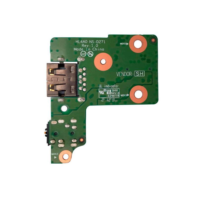 LENOVO - TARJETA DE SONIDO CON USB PARA LAPTOP LENOVO L14 GEN 2 PN: 4553EL01104