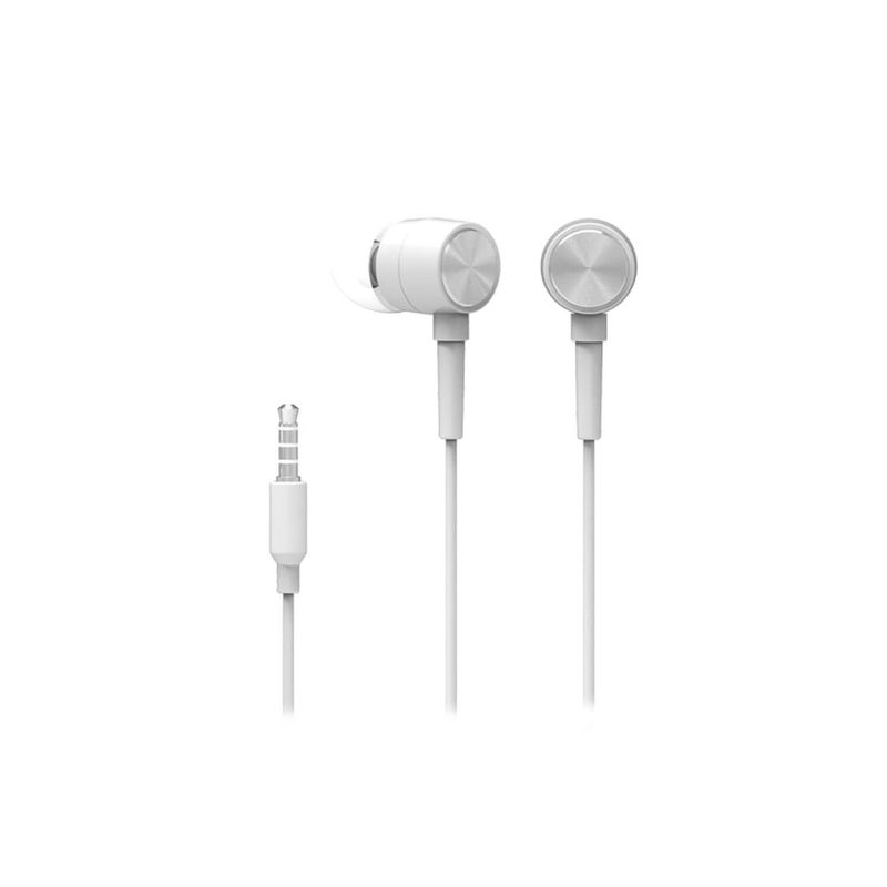 HP - Audífono Intrauricular HP con Cable DHH-1111WT Blanco