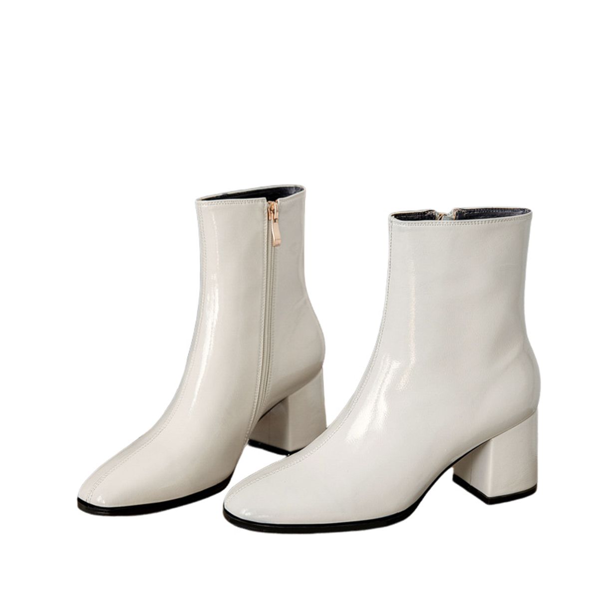 BLWOENS - Botas para Mujer-Blanco