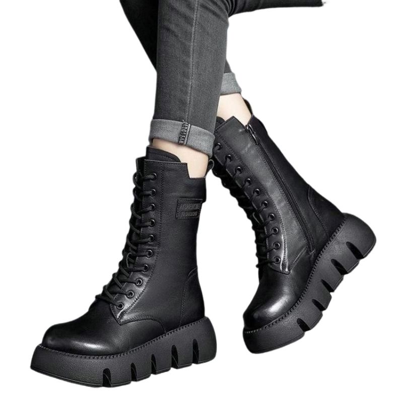 BLWOENS - Botas para Mujer-Negro