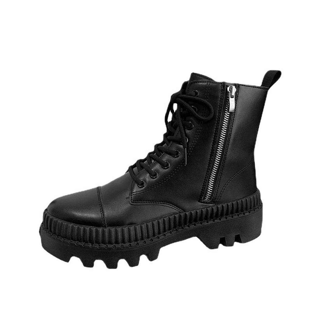 BLWOENS - Botas para Hombre-Negro