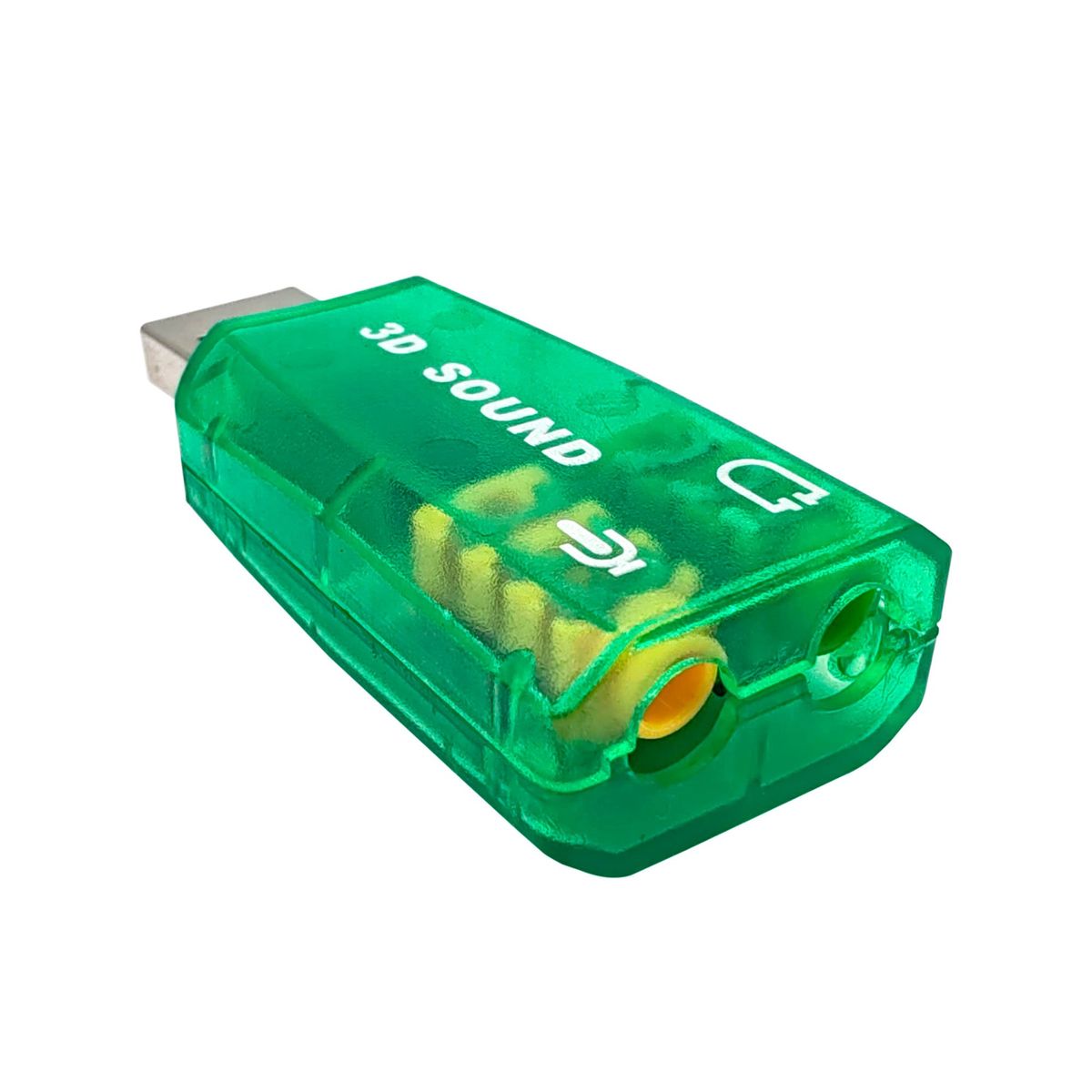 GENERICO - ADAPTADOR USB A AUDIO 5.1 3D SOUND EN-40004