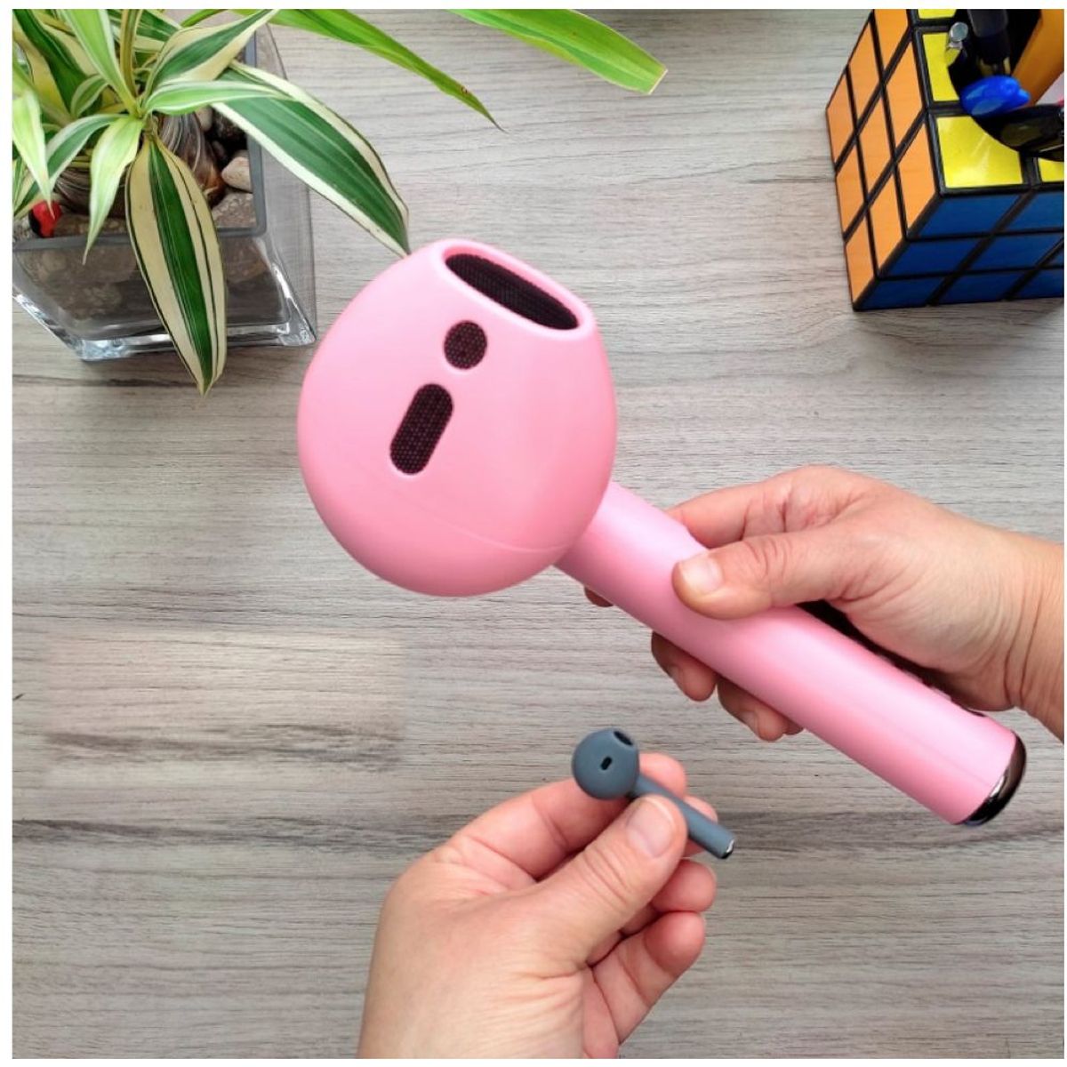 GENERICO - Altavoz inalámbrico gigante con forma de airpods