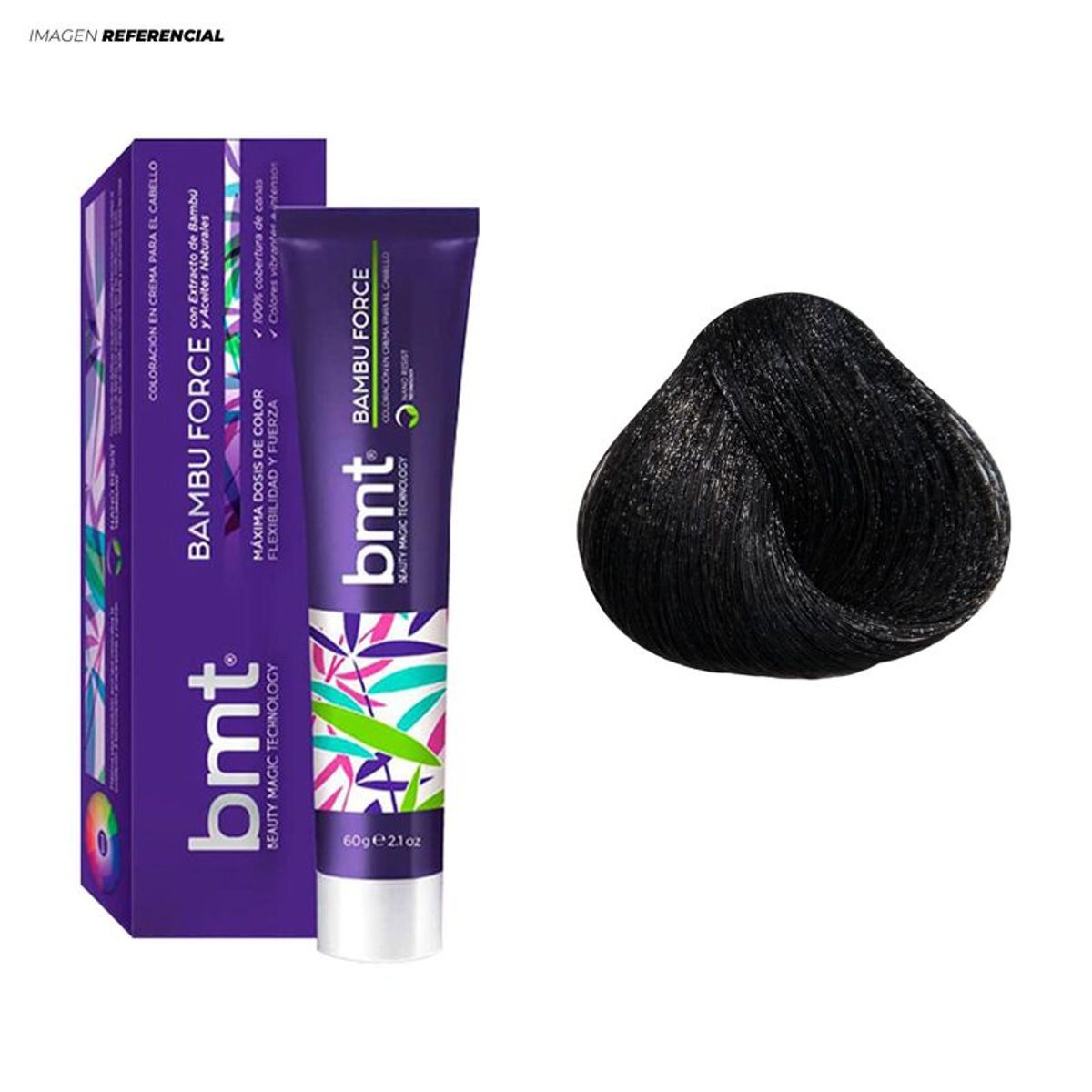 GENERICO - BMT Bambú Forcé Tinte 03 Castaño Oscuro