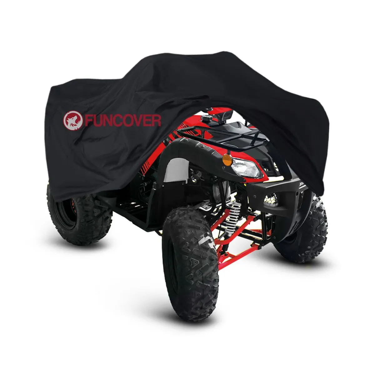 FUNCOVER - Funda Cuatrimoto RONCO REPTIL 200 Cobertor Impermeable UV