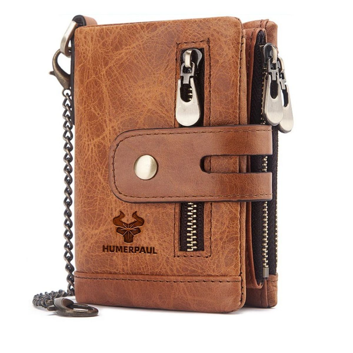 GENERICO - BILLETERA HOMBRE HUMERPAUL - 1998 CUERO ORIGINAL