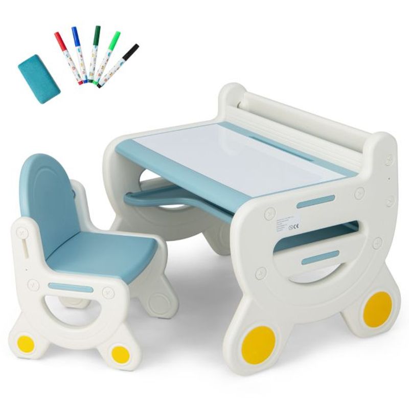 PERU IMPORTACIONES - Mesa Escritorio Pizarra  Infantil  Multifuncional