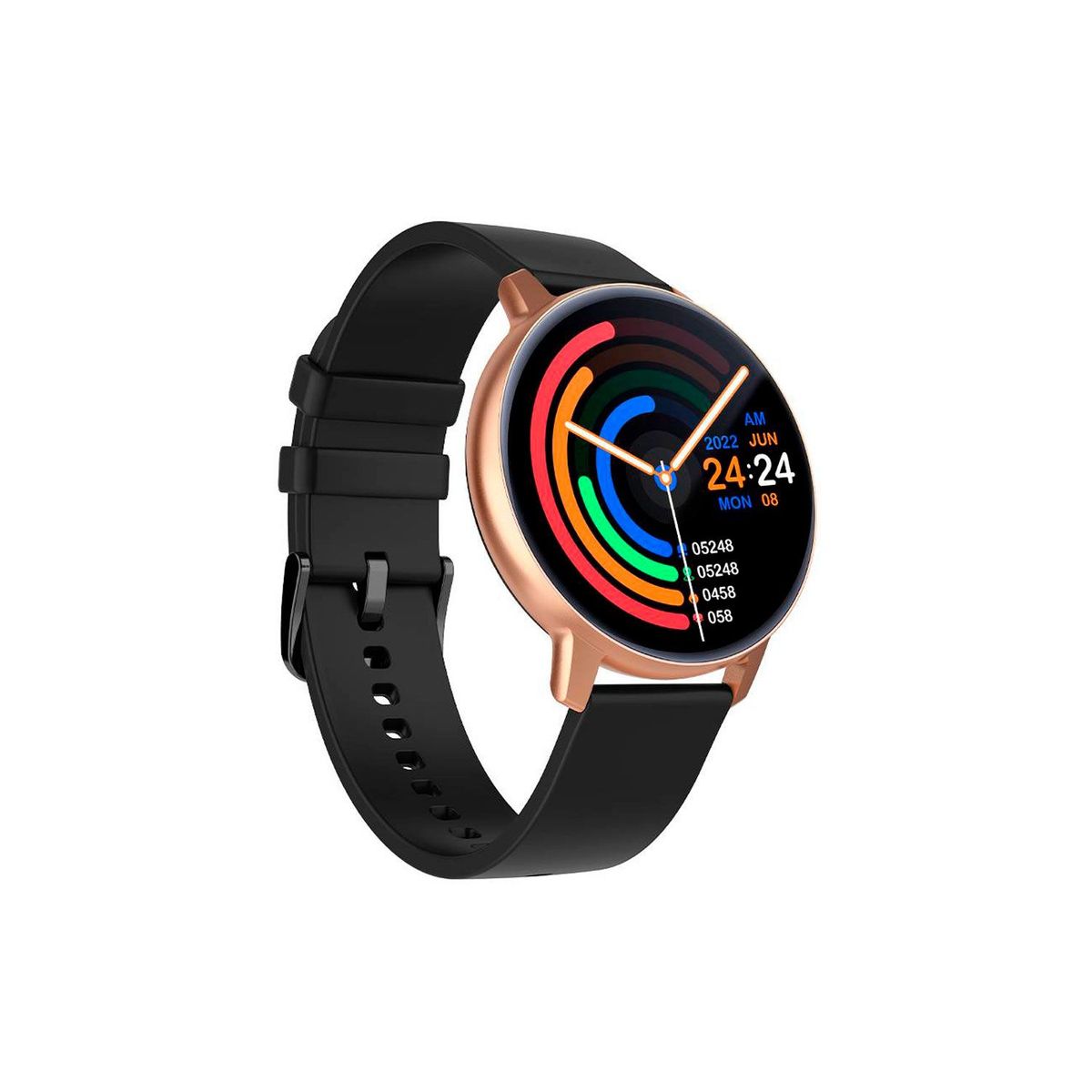 MOVISUN - Smartwatch Movisun Watch ONE Android iOS Impermeable Dorado Negro