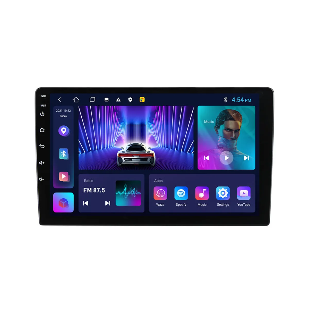 GENERICO - Autoradio Android 10 Pulgadas Carplay & Android Auto Usb Bt