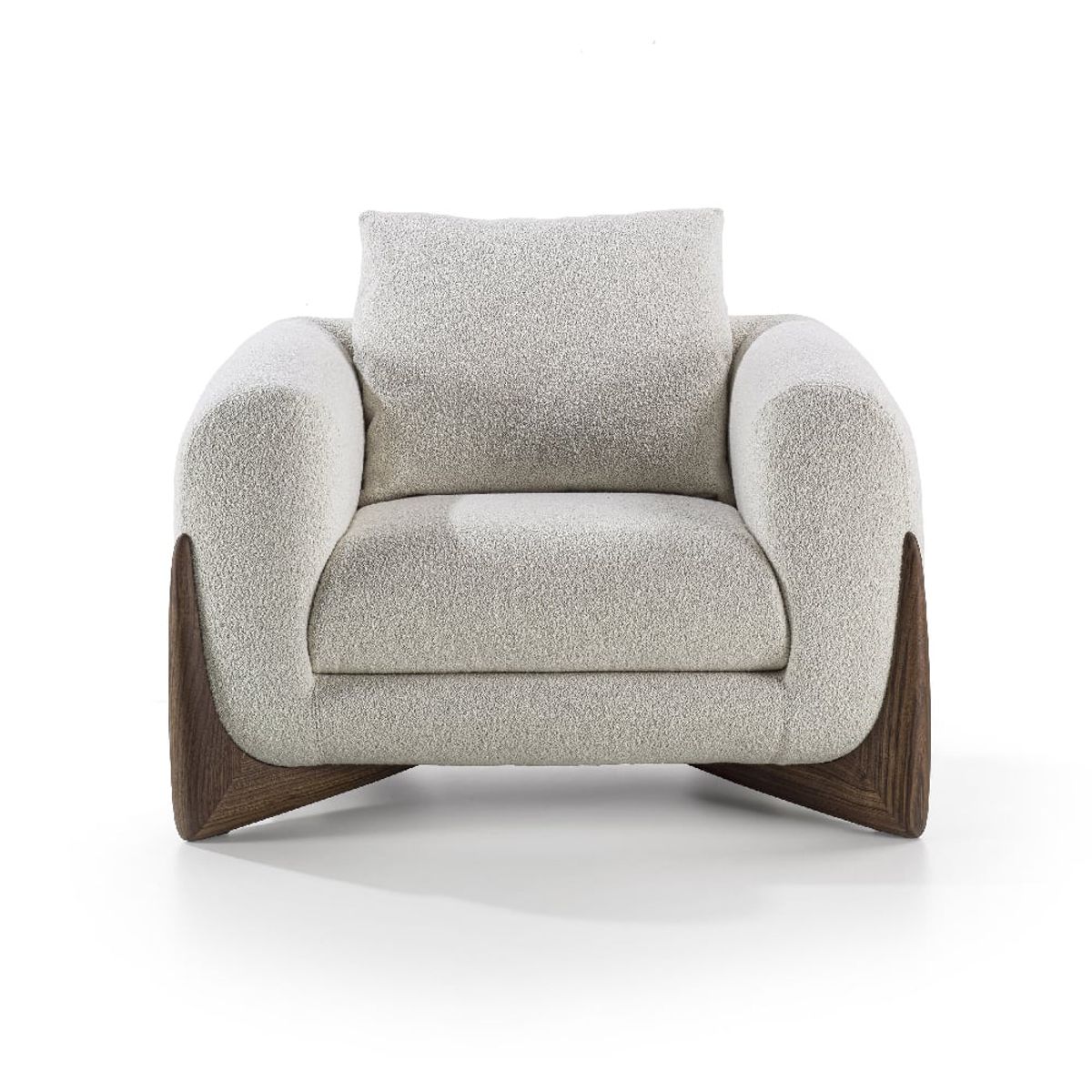 CENTRAL DECCO - SILLON AURORA BLANCO NORDICO