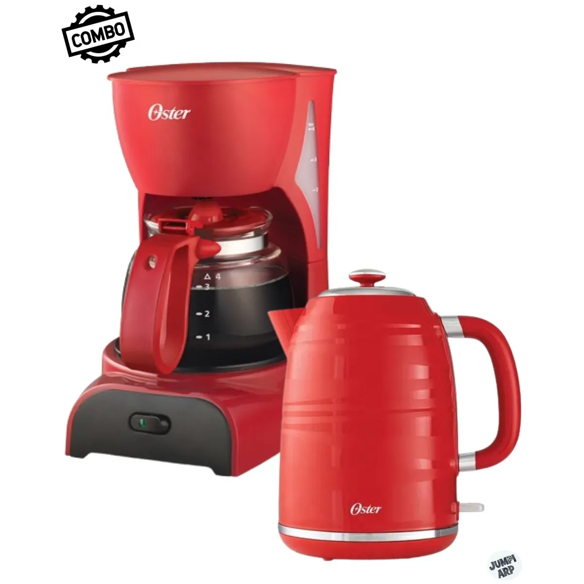 OSTER - Combo oster cafetera bvstdcdr5r-053 + hervidor bvstkt4177r