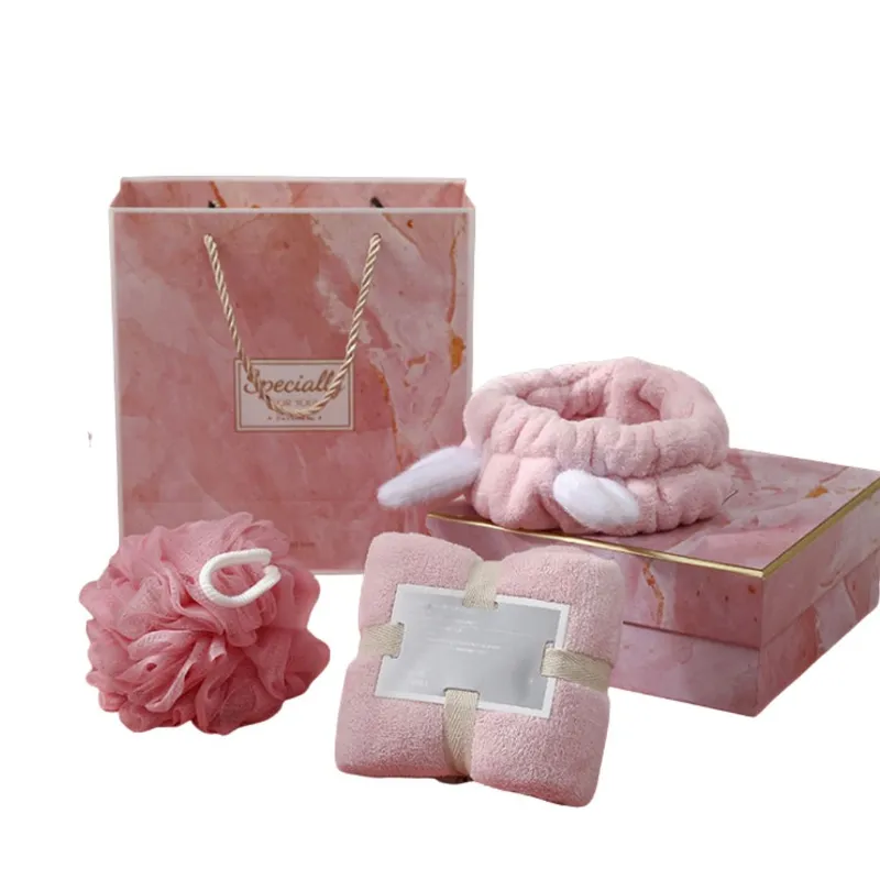 GENERICO - Set de baño para damas en caja de regalo