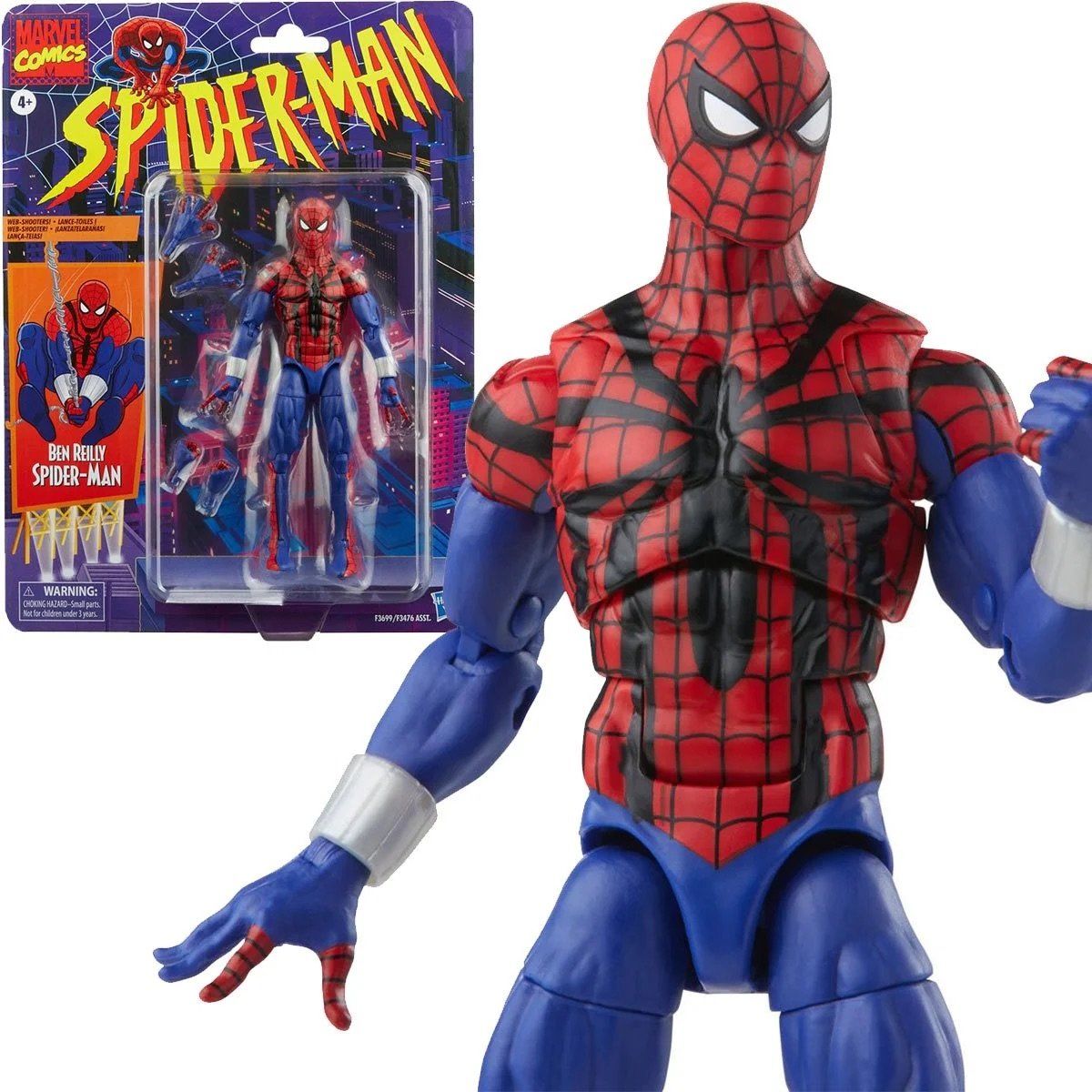 MARVEL - Spider-Man Marvel Legends Retro Ben Reilly Spiderman