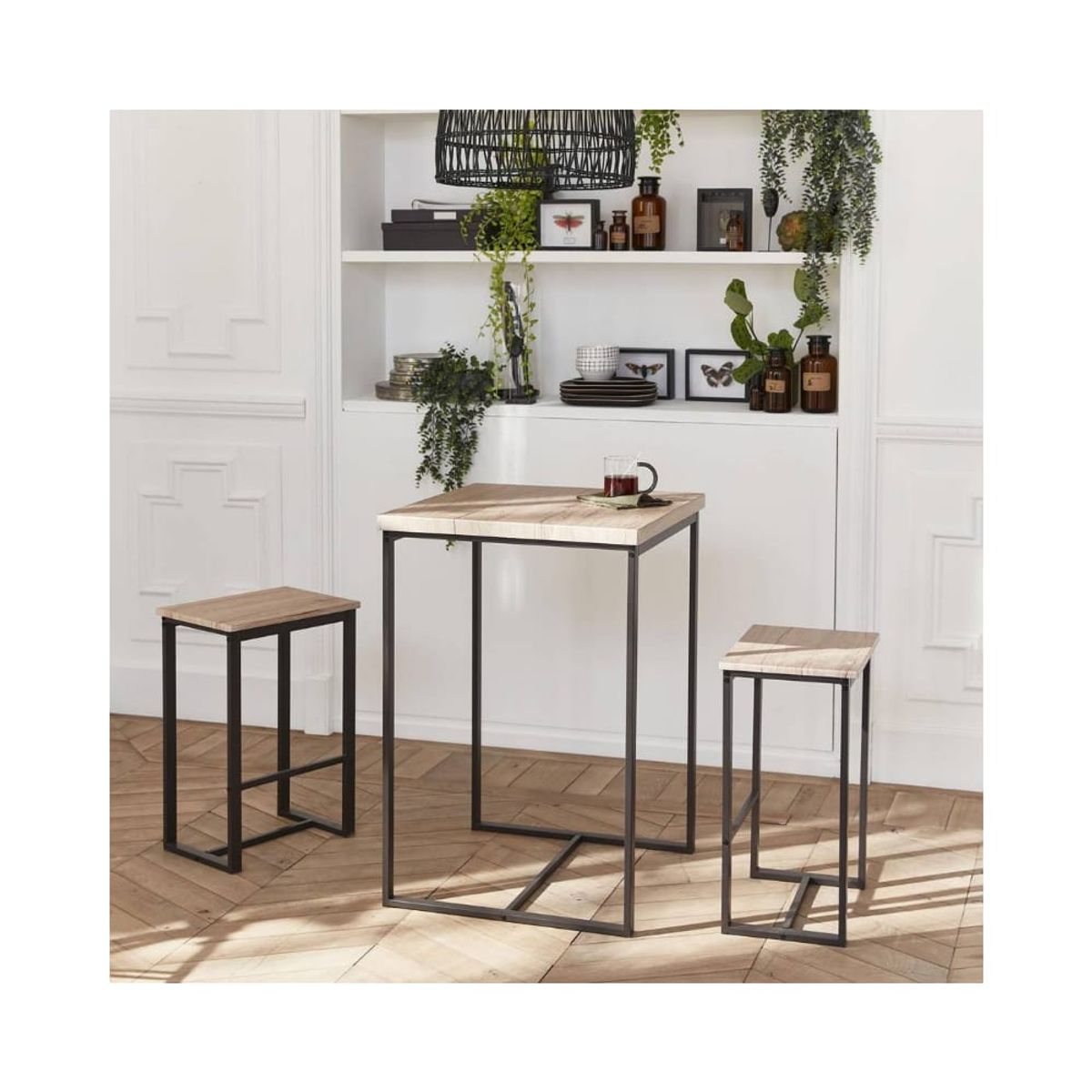 GENERICO - Mesa Bar + 2 Sillas Botsuana Pandora Home