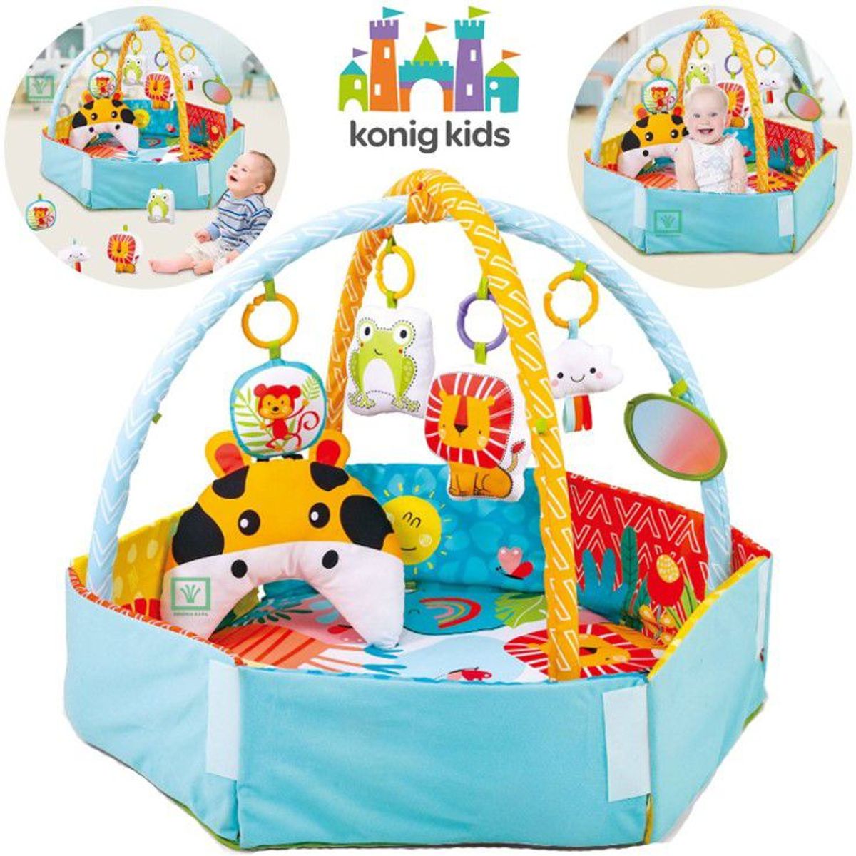 KONIG - GIMNASIO CORRAL MUSICAL PARA BEBES