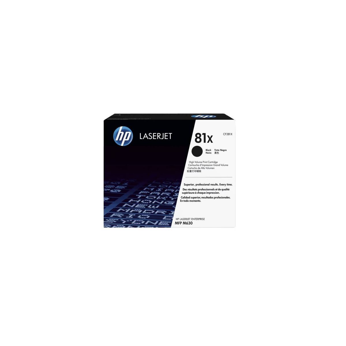 HP - TONER HP 81X CÓDIGO CF281X NEGRO 25000 Pág