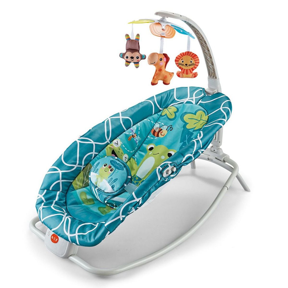 IDEAL BABY & KIDS - SILLA MESEDORA IDEAL MUSICAL CON VIBRADOR- VERDE