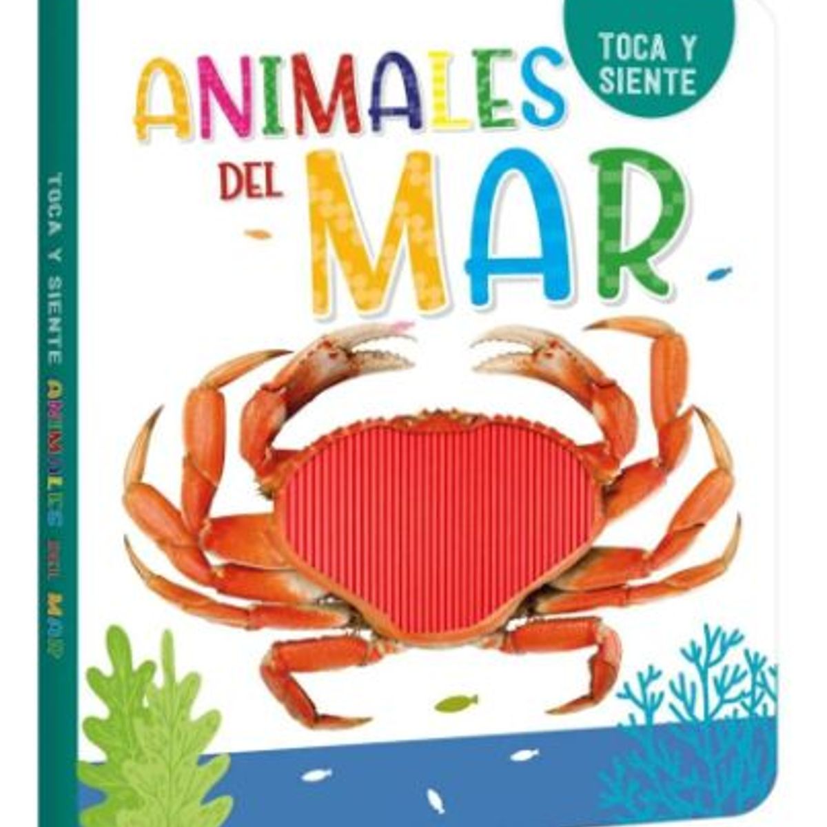GENERICO - Toca y Siente  Animales del Mar  libro sensorial texturas