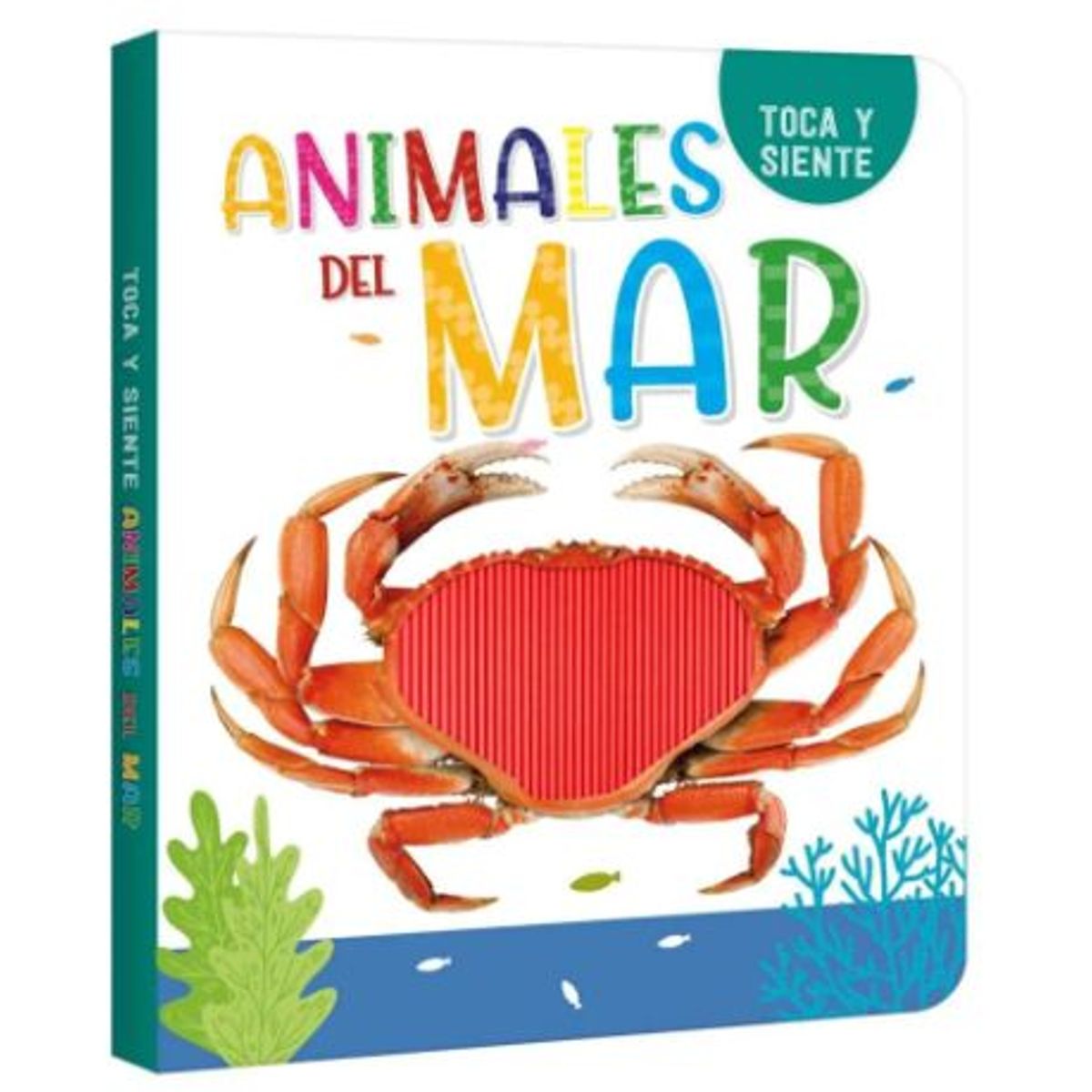 GENERICO - Toca y Siente  Animales del Mar  libro sensorial texturas